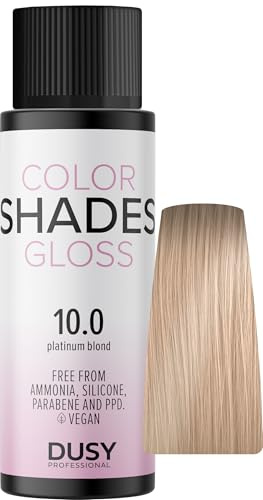 Dusy Color Shades 10.0 platin blond 60ml | erfrischt die bestehende Haarfarbe | ammoniakfreie Gel-Cremetönung
