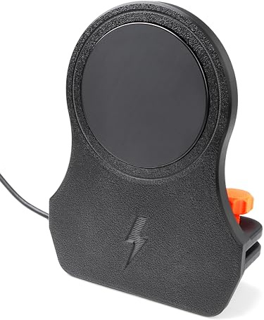 Ricreo Soporte para smartphone MagSafe con carga inalámbrica de 15 W, apto para Citroen Ami, para Opel Rocks-e, para Fiat Mickey Mouse, soporte magnético para teléfono móvil de salpicadero para