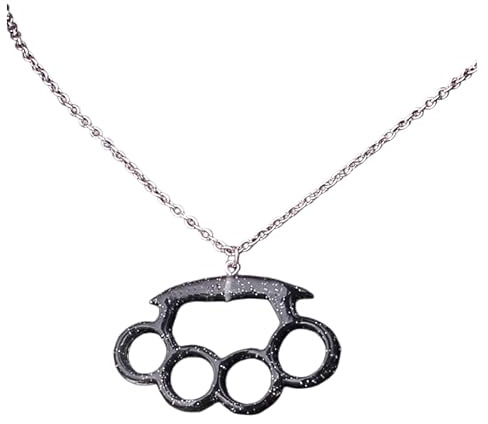 VIEKYBUTTY Hot Black Acrylic Paw Print Necklace emo jewelry Statement Necklace For Women Y2K Hip Hop Fashion Accessories