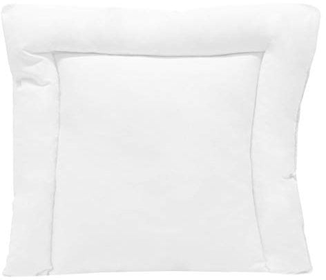 ZOLLNER flaches Kopfkissen für Kleinkinder - für Allergiker geeignet – Mischgewebe - waschbar bis 95°C – 35x40 cm - Hotelqualität