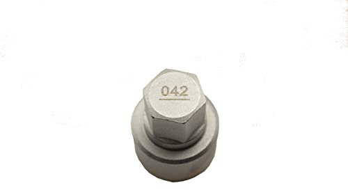 TEMO #42 Wheel Lock Lugnut Anti-Theft Lug Nut Screw Removal Socket Key S3055 for BMW Vehicles