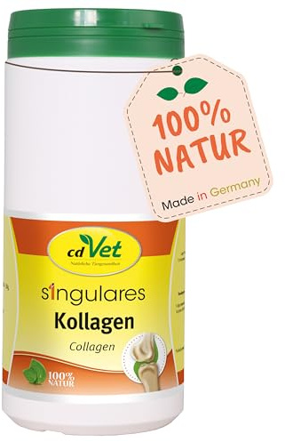 Singulares Kollagen 500g - Reines Schweinekollagen, Unterstützt ernährungsbedingt die Tiergesundheit