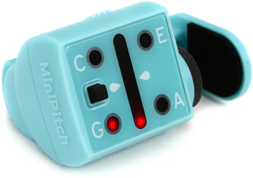 Korg - MiniPitch compact Clip-on Ukulele Tuner - Blue