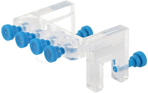 Pssopp Aquarium Schlauchhalter Aquarium Wasser Rohr Schlauchhalter Aquarium Filter Montageclip Acryl Transparent Aquarium Rohrschellenhalter