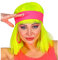 WIDMANN MILANO PARTY FASHION W bandeau, bandeau transpirant, accessoire pour looks années 80, survêtement, tenue d'aérobic