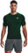 Under Armour Herren Armour HeatGear Compression Short-Sleeve T-Shirt Kurzärmelig, Forest Green (301)/Weiß, L