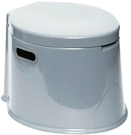 Hi-Gear Lightweight Portable Emergency Toilet - 5 Litre Capacity, Ideal for Camping, Festivals, Fishing Trips and Travelling