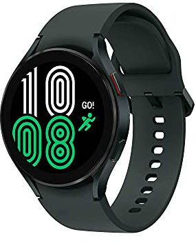 Samsung Galaxy Watch4 Smart Watch, Health Monitoring, Fitness Tracker, Long Lasting Battery, 4G, 44mm, Green (UK Version)