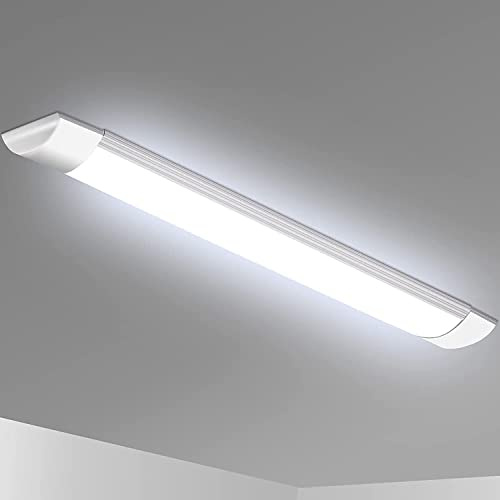 MOSSODOR LED Batten Light Low Profile Surface Mounted LED Ceiling Tube Light (1 Pack, 180cm (6ft) 54W)