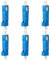 fyboptwu - 6 x SC-Stecker auf LC-Buchse, UPC-Adapter, visueller Fehlersucher, Faseradapter, Hybrid-Glasfaser-Konverter-Adapter für Glasfaser-UPC-Kupplungsadapter