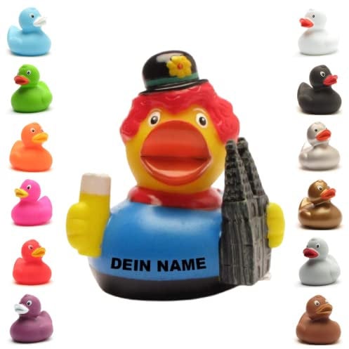 Badeente - personalisierbar (Köln Ente)