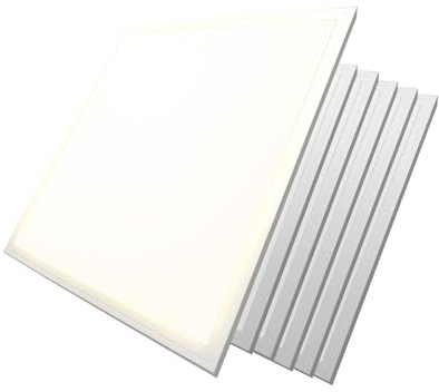 Xtend EcoLight 6x LED Panel 62x62 Neutralweiß 4000K 40W 3400lm Rasterleuchte flimmerfrei Netzteil LED Deckenleuchte PLe2.2