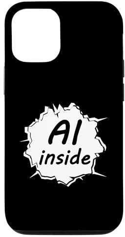 Hülle für iPhone 15 Pro KI Maschine und Roboter Sprache