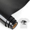 IModeur Glitter Black Iron on Vinyl — 30.5 x 153 cm Heat Transfer Vinyl for Fabric, PET Backing Black Vinyl for T-Shirts, Clothes, Hats, Bags and Other Textiles, HTV Vinyl Roll Easy to Weed