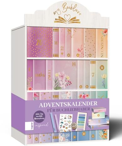 My Booklove Adventskalender - der einzigartige Adventskalender für Buchliebhaberinnen und Buchliebhaber: Jeden Tag eine tolle buchige Überraschung