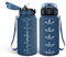 HoneyHolly Borraccia 500Ml, Senza BPA & A Prova di Perdita, Borraccia con Cannuccia, Reutilizables, Scuola Elementare, Cantimplora Motivazionale per Scuola, Palestra, Ufficio, Running