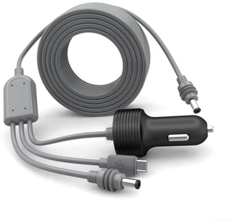 GLOBALHUT For Starlink Mini 3-In-1 DC Power Cable 10FT USB C 12V DC Adapter Cord 100W, For Both Indoor And Outdoor Use(5 meters)