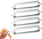 4 Pièce Lame Pour Econome Legumes,Vertical Professionnel Legume D'Orange éPlucheur Rechange Remplacement Coupe,Cuisine Inox Turbo Rotatif Haricots Pomme éPluchage éConome Couteau pour Tupperware Tefal