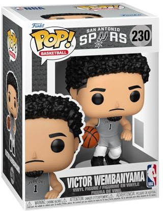 Funko POP! NBA: San Antonio Spurs - Victor Wembanyama - Statement Edition | Offizieller Fanartikel und Merch - Vinyl Sammelfigur als Regal Deko - Geschenkidee zum Geburtstag für Fans und Sammler