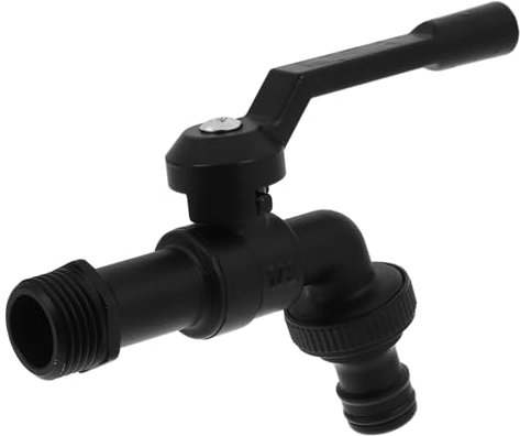 VILLCASE Robinet Rétro Ancien Robinet De Lavabo Spigot D'eau Extérieure Robinets D'évier De Cuisine Robinets Noir Cuivre