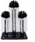 Suction Based Cup Cleaner Three Heads Perfectly Clean Coffee Mugs, Glasses, and Vases Without Scrubbing