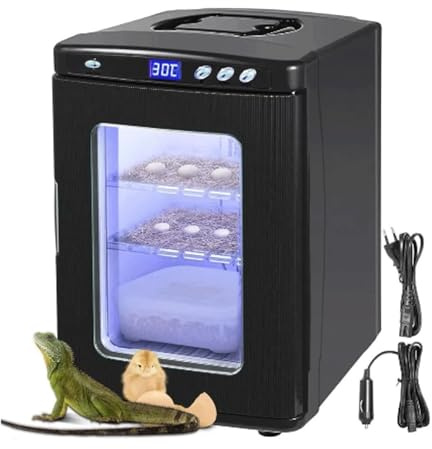 25L Reptilien-Inkubator,Digitaler Eier-Inkubator,Wissenschaftlicher Labor-Inkubator, Kühlung Und Heizung 5-42 °C,Geeignet For Kleine Reptilien