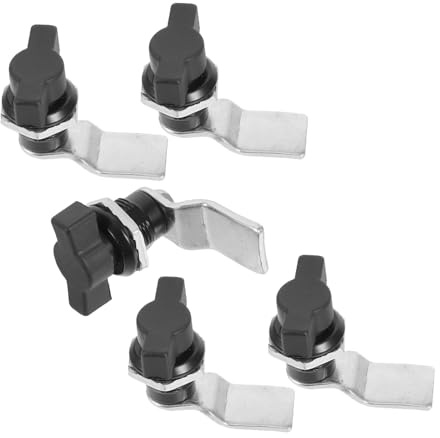 OSALADI Lot De 5 Serrures De Porte De Boîte À Outils De Poignée De Serrure À Came De Porte D &Armoire D Armoire À Outils