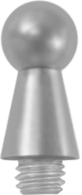 DIY Gürtelschnalle Schrauben Haken für Gürtel Handtasche Zubehör, silber, 3 mm