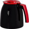 Melitta Thermkanne Enjoy, Schwarz-rot, 1017-10