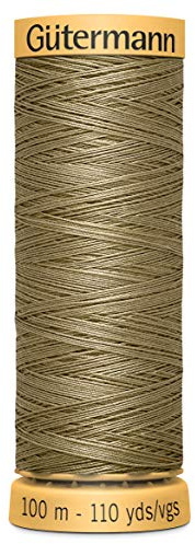 Gutermann 100% Natural Cotton Thread - 100m Wide Range of Colors (Mushroom)