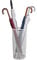 Mind Reader Wrapping Paper Holder, Entryway, Metal Mesh, L x 10.25 W x 19.5 H, White, Pack of 1