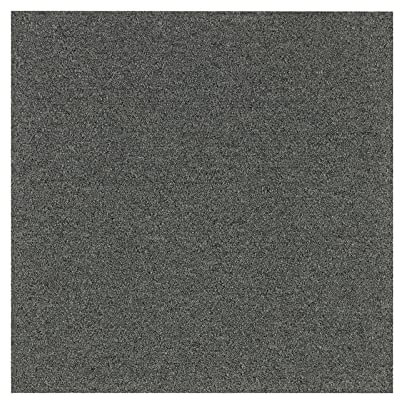 Nylon Teppichfliesen 50x50 cm - Edinburgh - selbstliegend & rutschhemmend - Fliesen Teppichboden Auslegware Fußbodenbelag - in vielen Farben erhältlich & kreativ kombinierbar (Anthrazit EDG135F04)