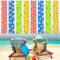 Boao Handtuchbänder für Strandkörbe, Kreuzfahrt-Handtuch-Clips für Lounge, Strand, Pool, Stühle, Handtuchhalter, elastisch, Winddicht, für Sommer, Pool, Hawaii, Weihnachten, Strandzubehör (schöner