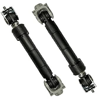 eRicambi, Coppia Ammortizzatore 120N per Lavatrici Ariston Hotpoint Whirpool Ignis, Confezione da 2 Pezzi, Dimensioni: 238/250 (mm) Foro Ø 9 (mm) per Modelli DLC7012 AWO/D 6127