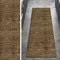 Ymural Kücheläufer Teppich Läufer Lang Flur Modern 100x180CM Braun Kücheläufer rutschfest Teppichmatten Teppichläufer Waschbar Kurzflor Polyester Korridor Schlafzimmer, Anpassbar Breite 40-120cm