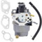 Realman Kit d'assemblage de carburateur 16100-ZA0-L01 pour tracteur de pelouse Honda HT3813 HT3813K1 HT4213