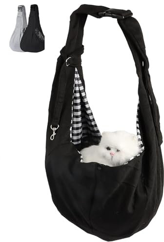 Borsa da Viaggio per Cani, Trasportino da Passeggio, Pet Borsa per Animali Domestici Pet Sling Carrier per La Passeggiata Quotidiana