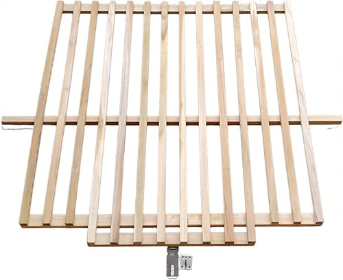 Strandkorb-King Teakholz Schutzgitter für 2 Sitzer Strandkorb 125cm Breite - Modern, Hellbraun, Stabil und Langlebig - Entspannen, Sonnenbaden - Terrassengarten