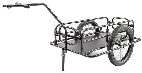 Remorque Pliable pour vélo attelage sur Tige de Selle