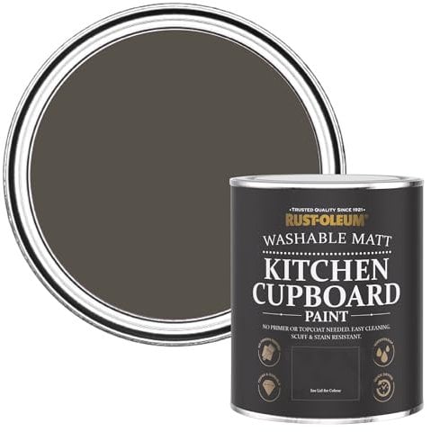 Rust-Oleum Brown Kitchen Cupboard Paint in Matt Finish - Fallow 750ml