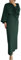 Muslimische Kleider Damen, Abaya Muslim Damen Islamische Muslimische Kleidung Kleid Langarm Maxikleid mit Reißverschluss Einfarbig Lang Abaya Gebetskleidung Ramadan Muslim Maxi Kleider