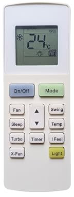 Mando a Distancia de Repuesto Nuevo YAW1F Apto for Aire Acondicionado Montana/Datsu/Hiyasu