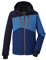 Killtec Herren Skijacke Funktionsjacke mit Kapuze und Schneefang KSW 306 MN SKI Jckt wasserdicht, Winddicht, atmungsaktiv 00269-schwarz blau M