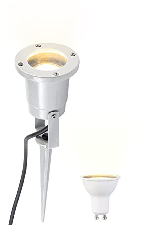 Luminea Pflanzenstrahler innen: Indoor-Pflanzenstrahler, einflammig, inklusive 6 LED-Spotlights GU10 (LED innen, Pflanzenspot, Pflanzen)