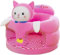 SUYUKU Baby Stützsitz Pinguin Design Plüsch Sofa Stuhl Abnehmbarer Lernstuhl für Kleinkinder Blau (Katze)