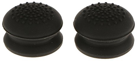 2 fundas para mando de mando analógico para mando de PS4, PS3, Xbox 360, Xbox One (negro)