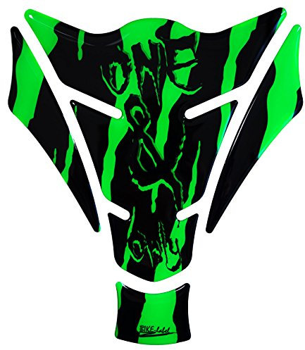 Tankpad Monster Neon Grün kompatibel für Kawasaki 501784