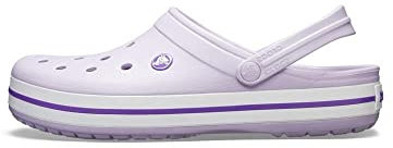 Crocs - Crocband, Zuecos Unisex adulto, Morado (Lavender/Purple 50q), 36/37 EU