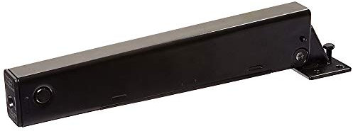 LOCKEY GCTB175 Steel Hydraulic Garden Gate Closer with Controllable Closing Speed and Black Coat Finish
