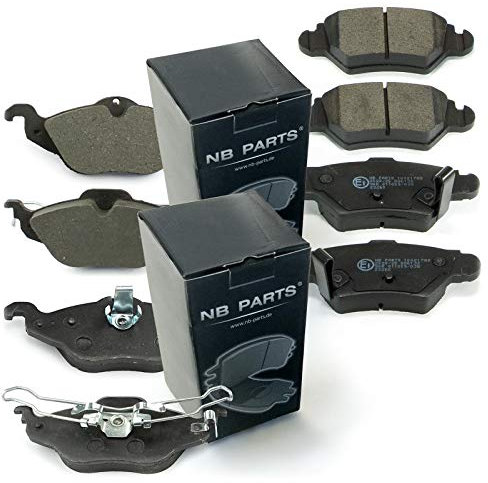 Bremsen/Bremsbeläge vorne + hinten NB PARTS GERMANY 10045957